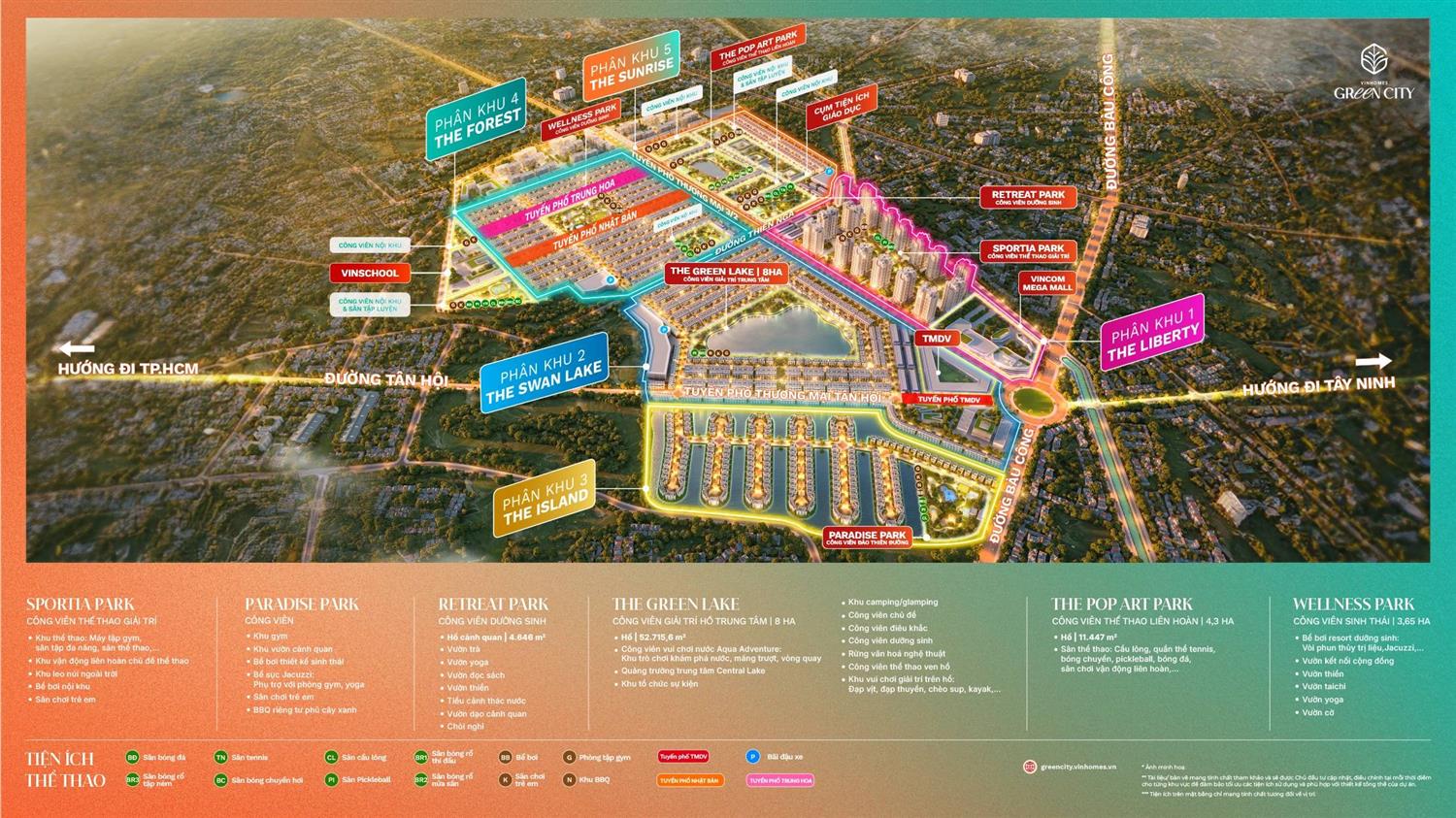 Mặt bằng dự án Vinhomes Green City