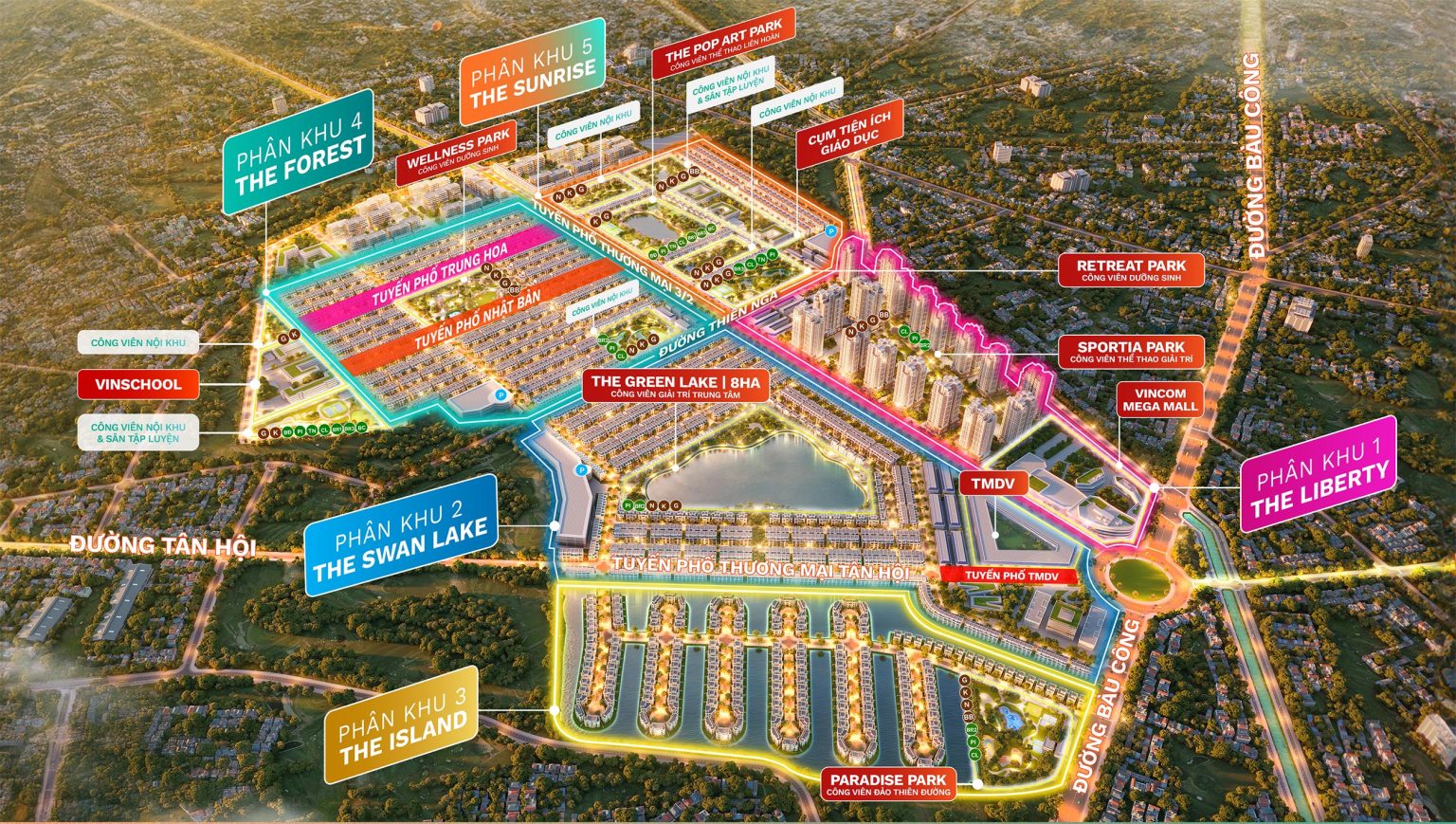 Mặt bằng dự án Vinhomes Green City (2)