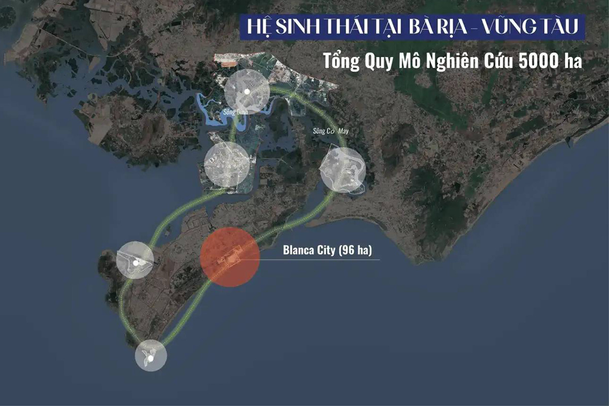 Vị trí Blanca City